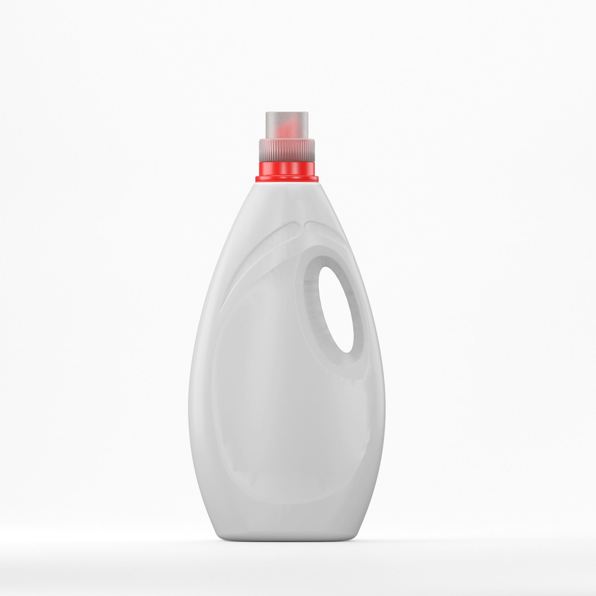 Flacon HDPE 2L, ALB - Filet 48mm - BRC48 - cu capac