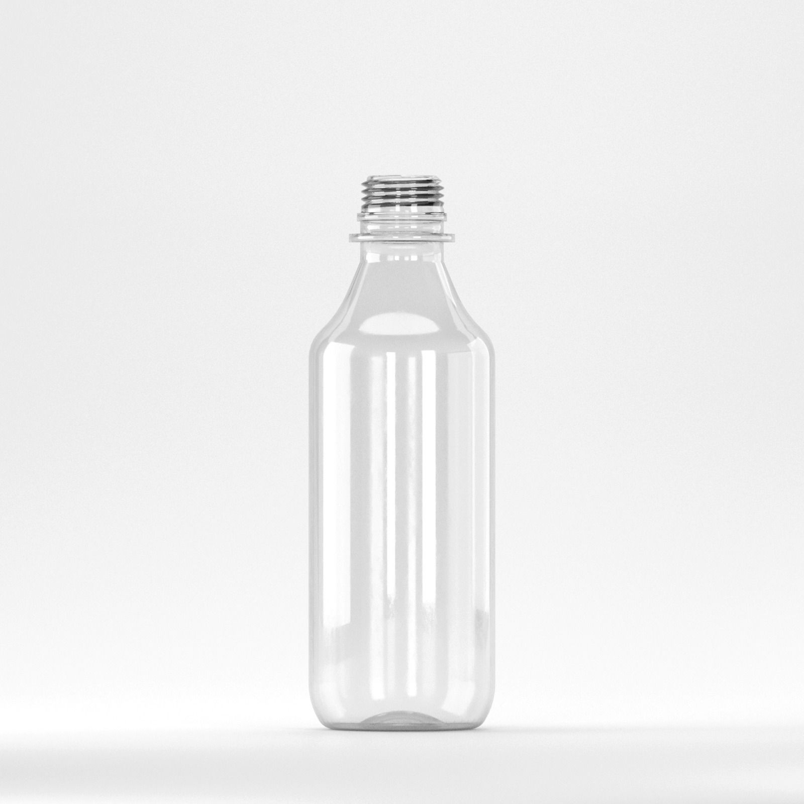 Flacon PET 300ml, Transparent, Filet 28mm – Standard PCO 1810 (fără capac)