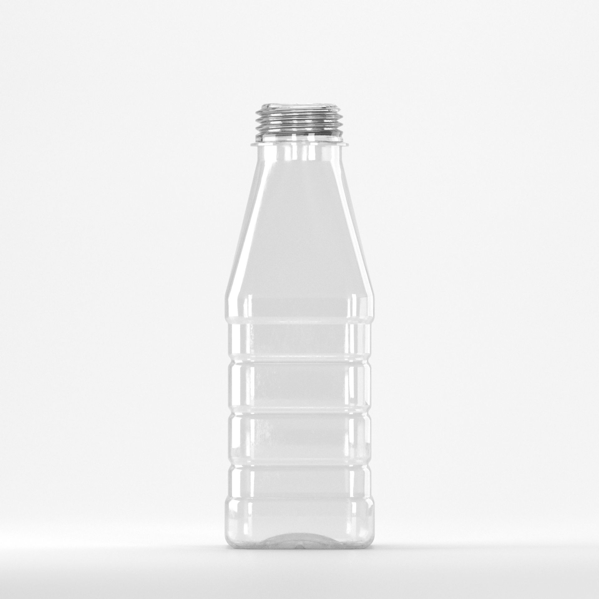 Pet 500ml,Transparent-Filet 38(fara capac)