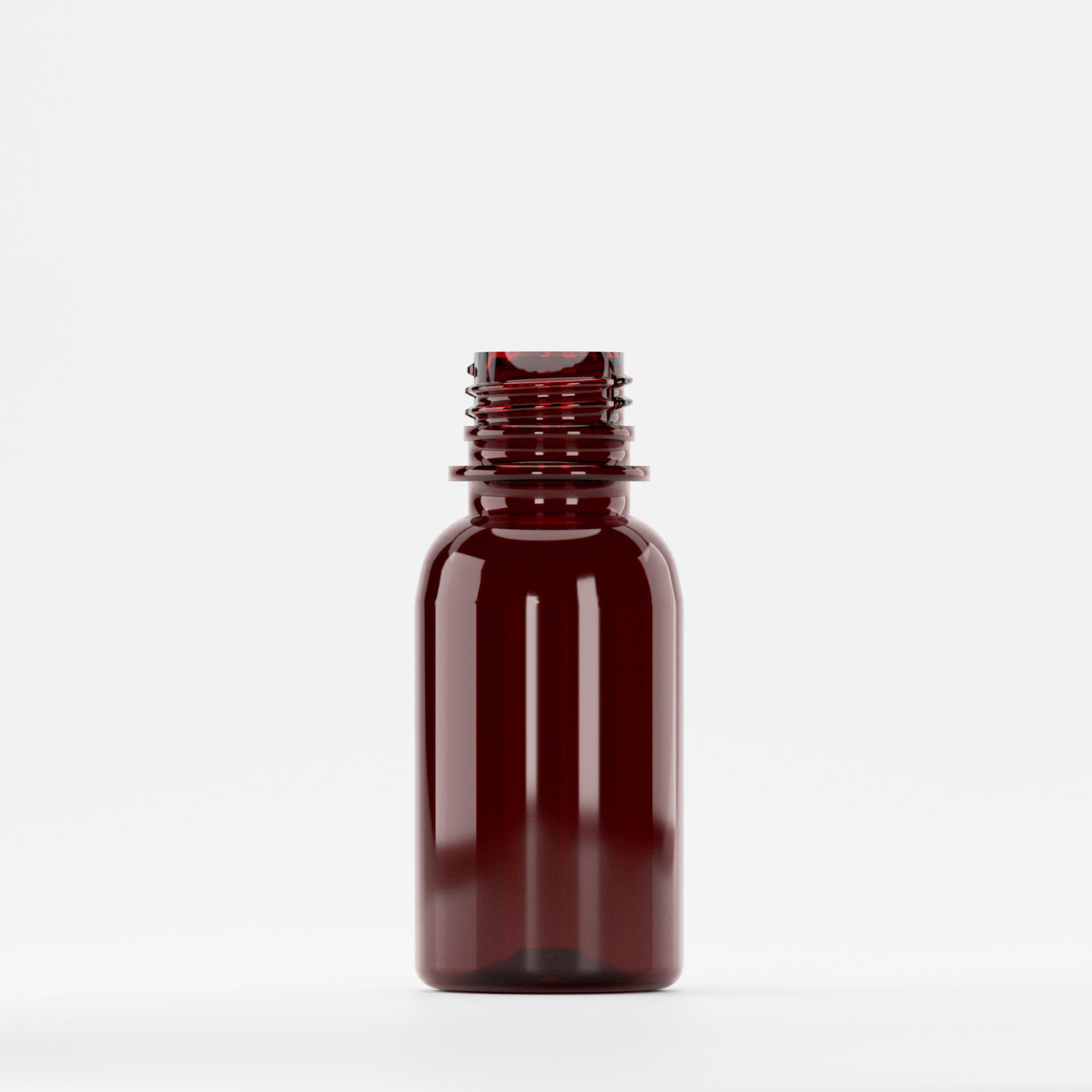 Flacon PET 100ml Brun – Filet 28mm – PCO 1810 (fără capac)