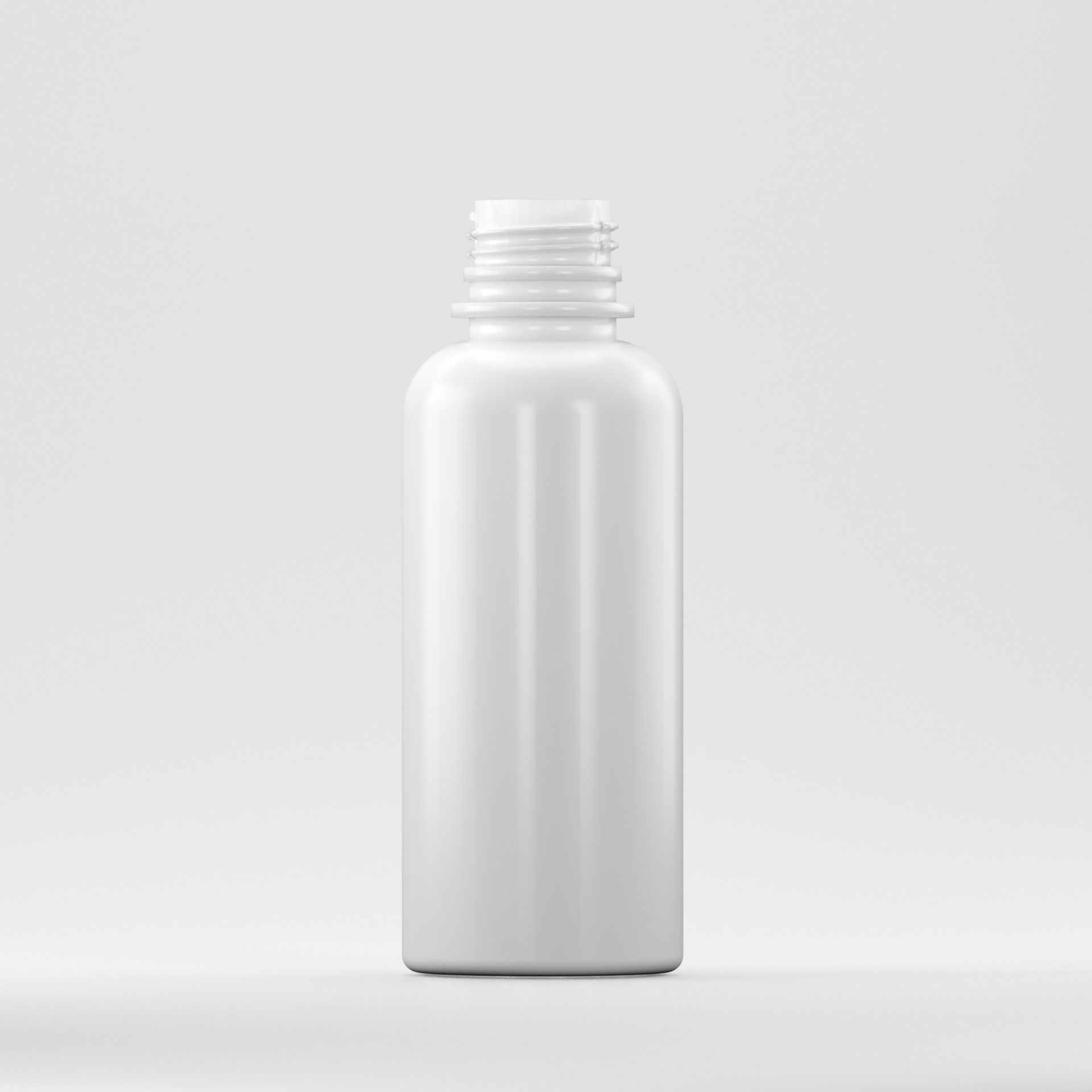 Flacon PET 200ml, Alb, Filet 28mm – Standard PCO 1810 (fara capac)