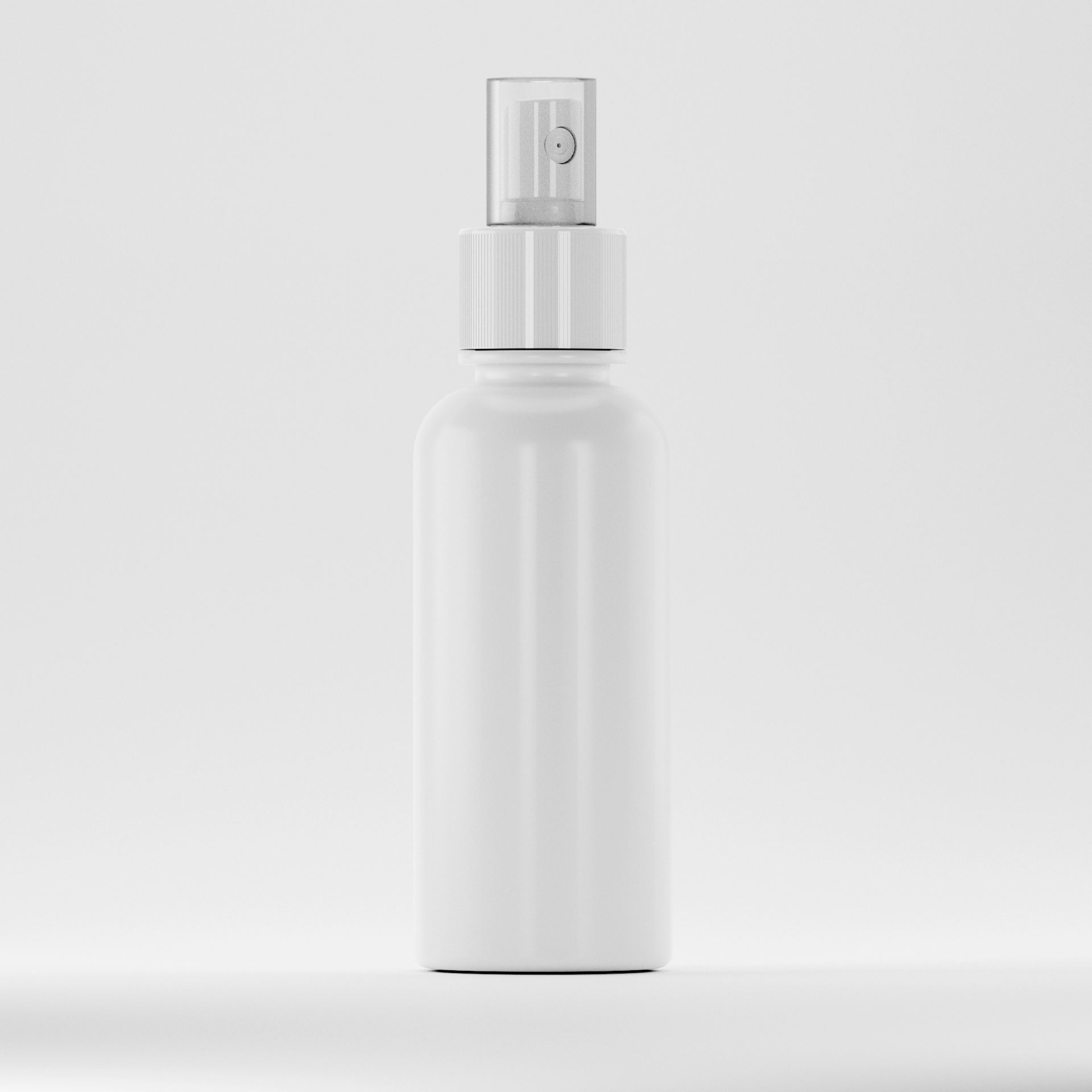 Flacon PET 200ml, Alb, Filet 28mm – Cu Atomizor